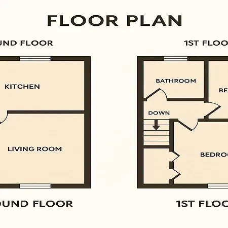 Vakantiehuis Modern House Sleeps 6 Maryport